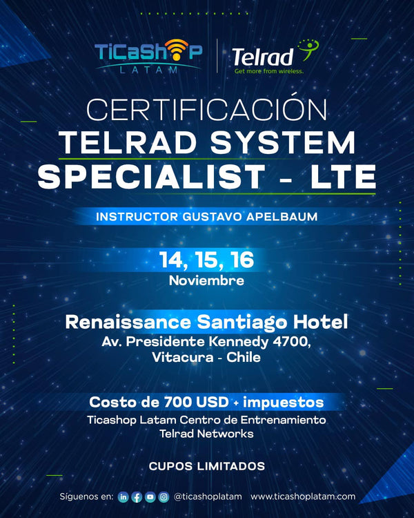 Certificación Telrad LTE - CTSS