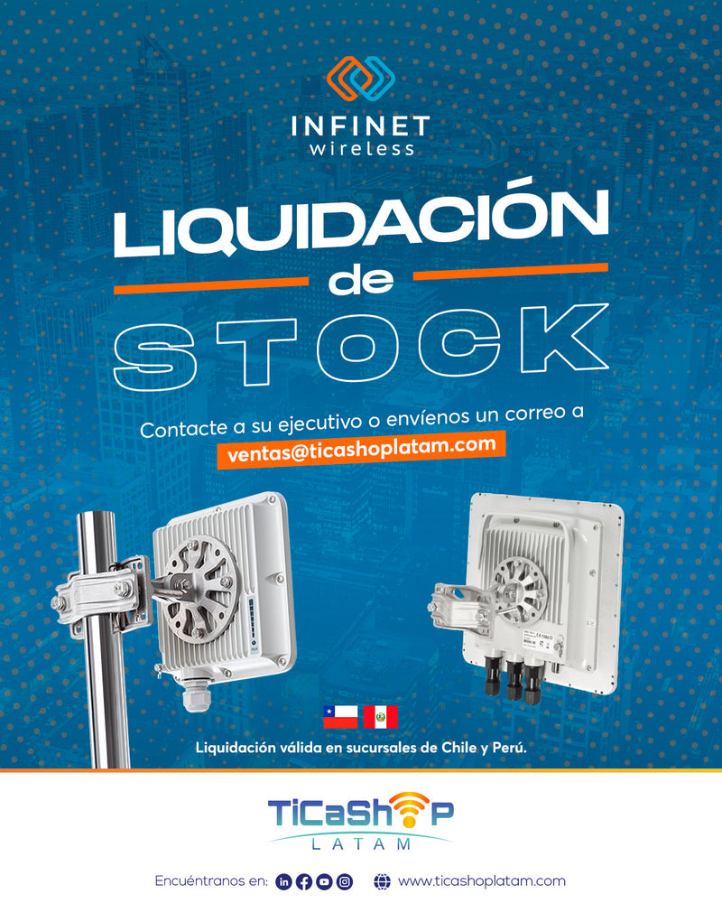 Liquidación Infinet Wireless
