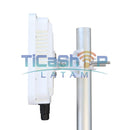 WisNetworks DAP6500 - Punto de acceso direccional exterior Wi-Fi 7 BE6500 para alta densidad