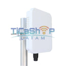 WisNetworks DAP6500 - Punto de acceso direccional exterior Wi-Fi 7 BE6500 para alta densidad