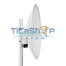 WisNetworks X6-G30 - 5.9-7.125GHz Wi-Fi 6E radio con 30dBi antena de rejilla