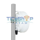 WisNetworks E520 - 5.1-6.425GHz Wi-Fi 7 radio con 20dBi antena parabólica