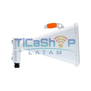 WisNetworks X6-H18 - 5.9-7.125G radio blindada Wi-Fi 6E radio con antena tipo bocina asimétrica aislada