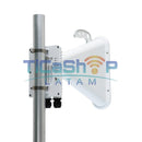 WisNetworks X6-H18 (AF) - radio Wi-Fi 6E con antena tipo bocina asimétrica aislada para Afganistán