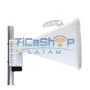 WisNetworks X6-H18 (AF) - radio Wi-Fi 6E con antena tipo bocina asimétrica aislada para Afganistán