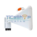 WisNetworks E5-H18 - 5.1–6.425GHz Wi‑7 radio con antena tipo bocina asimétrica aislada