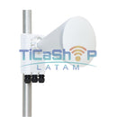 WisNetworks X6-H20 (AF) - 5920-6100MHz Wi-Fi 6E radio con 20dBi antena tipo bocina aislada para Afganistán