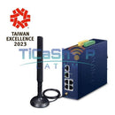 PLANET LCG-300 - Industrial LoRaWAN Gateway with 5-Port 10/100/1000T