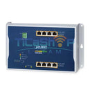 PLANET WGS-4215-8HP2S - Industrial L2/L4 8-Port 10/100/1000T 802.3bt PoE + 2-Port 100/1000X SFP Wall-mount Managed Ethernet Switch