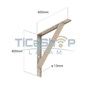 Bandejas portacables | Soporte triangular para montaje en pared 310