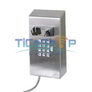 J&R Technology Teléfono Público De Teléfono De Acero Inoxidable JR201-FK-VC-SIP