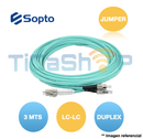 JUMPER FO 3MTS LC-LC OM3 MM SPP-LC-LC-UU-2M3-20-3H