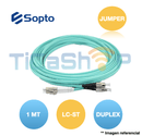 JUMPER FO 1MT LC-ST OM3 MM SPP-LC-ST-UU-2M3-20-1H