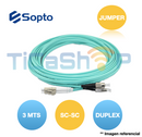 JUMPER FO 3MTS SC-SC OM3 MM SPP-SC-SC-UU-2M3-20-3H