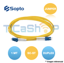 JUMPER FO 1 MT SC-ST SM DUPLEX SPP-SC-ST-UU-2D-20-1H